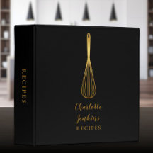 Elegantes Black Gold Whisk Rezept Skript
