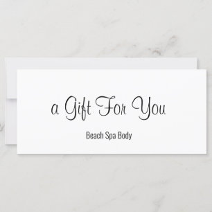 Elegantes Black & White Wellness-Center Salon Gesc