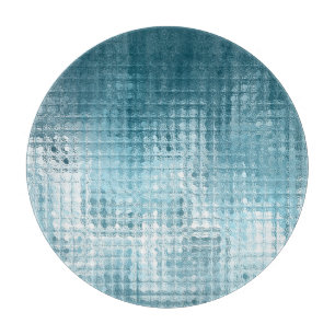 Elegantes Blau Abstrakt: Schöner Hintergrund Schneidebrett