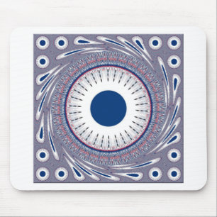 Elegantes Blau Mousepad