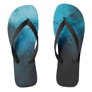 Elegantes Blau und dunkle Männer flippen Flops Flip Flops