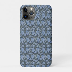 Elegantes blaues Aquarell-Blumenmuster-Einladung Case-Mate iPhone Hülle
