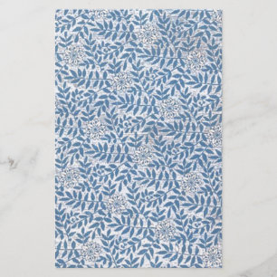 ELEGANTES BLAUES BLUMEN BRIEFPAPIER