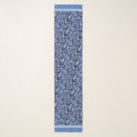 Elegantes blaues Floral-Paisley Schal<br><div class="desc">Diese modische Farbkombination wird Ihr Outfit sofort auffrischen.</div>