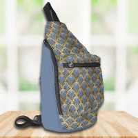 Elegantes blaues Gold Piazza della Riforma