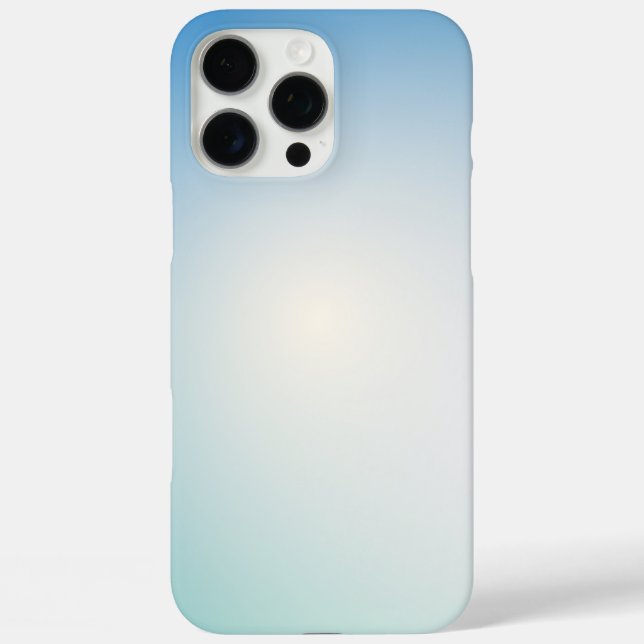 Elegantes blaues Leder Case-Mate iPhone Hülle (Rückseite)