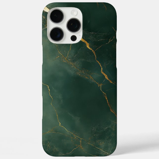 Elegantes blaues Marmor-iPhone / iPad-Case Case-Mate iPhone Hülle (Rückseite)