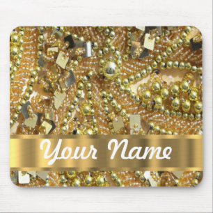 Elegantes bling Gold Mousepad
