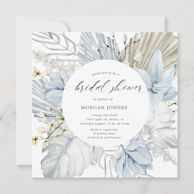 elegantes blühendes böhmisches Brautparty (Vorderseite)