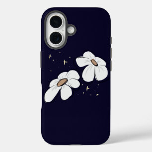 Elegantes Blumen-iPhone-Case iPhone 16 Hülle