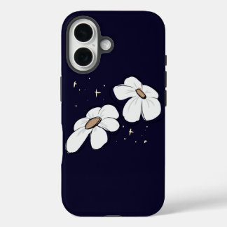 Elegantes Blumen-iPhone-Case  iPhone 16 Hülle