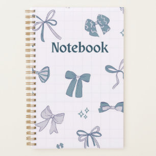 Elegantes Blumen-Linienkunst-Notizbuch Minimalis Planer