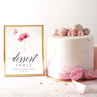 Elegantes Blumen-Schmetterling-Brautparty-Zeichen