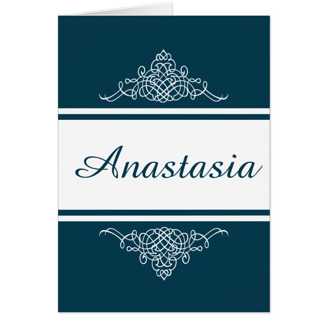 Elegantes Blumendesign (Vorne)