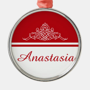 Elegantes Blumendesign Ornament Aus Metall