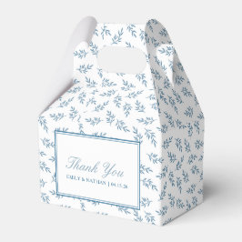 Elegantes Blumengartenmuster Personalisiert Geschenkschachtel