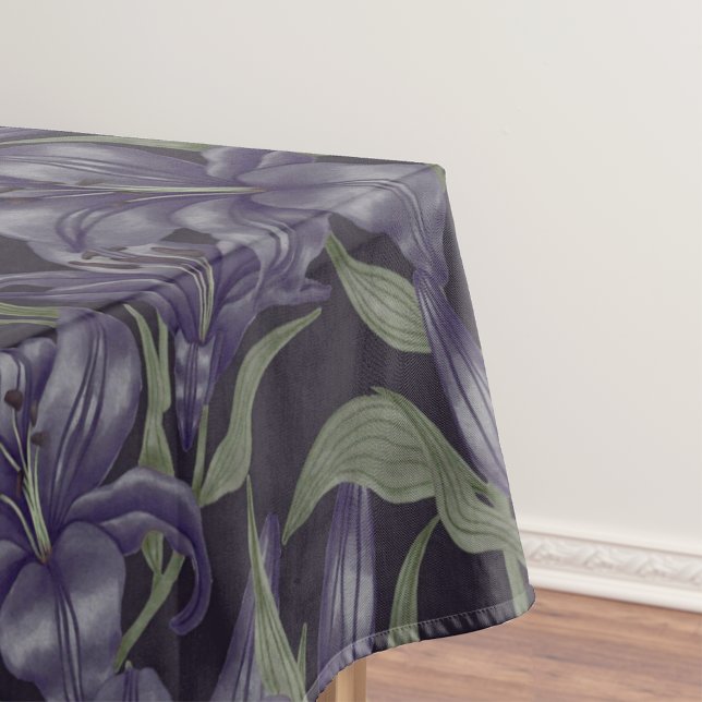 Elegantes, blumengeschmücktes Wasserfarbenmuster Tischdecke (Von Creator hochgeladen)