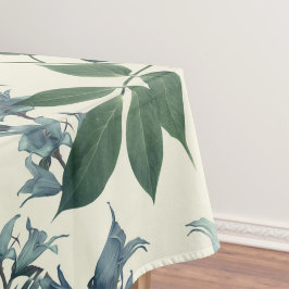 Elegantes, blumengeschmücktes Wasserfarbenmuster Tischdecke