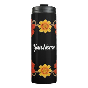 Elegantes Blumengestell Luxus-Trinkglas-Geschenk Thermosbecher