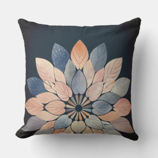 Elegantes Blumenkissen - Soft Pastel Design Kissen
