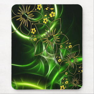 Elegantes BlumenMousepad Mousepad