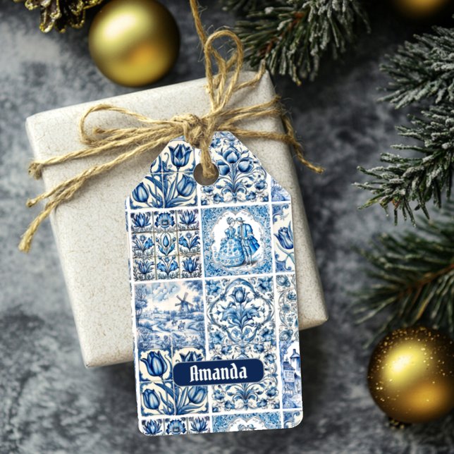 Elegantes Blumenmuseum Geschenkanhänger (Von Creator hochgeladen)