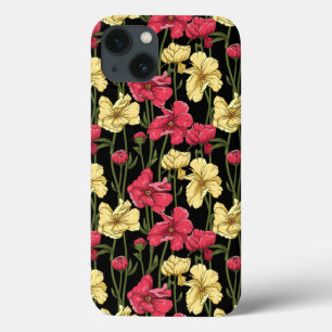 Elegantes Blumenmuster 2 Case-Mate iPhone Hülle