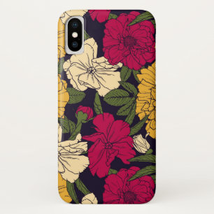 Elegantes Blumenmuster Case-Mate iPhone Hülle
