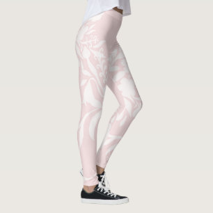 Elegantes Blumenmuster in Pastellfarben Leggings