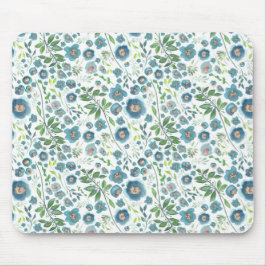 Elegantes Blumenmuster Mousepad