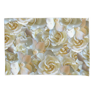 Elegantes Blumenmuster-Rose Petal-Muster Kissenbezug