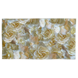 Elegantes Blumenmuster-Rose Petal-Muster Kissenbezug