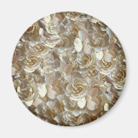 Elegantes Blumenmuster-Rose Petal-Muster