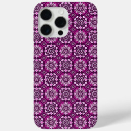 Elegantes Boho Chic Geometric Floral Pattern Case-Mate iPhone Hülle