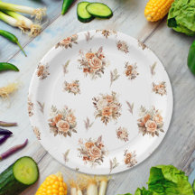 Elegantes Boho-Rose-Muster