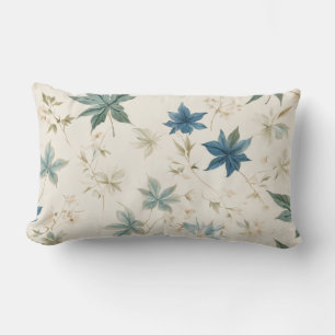 Elegantes Boho-Vintage-Design mit Ahornblättern un Lendenkissen