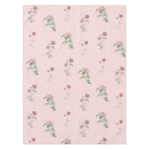 Elegantes Boho-Vintage-Rosa-Blumenmuster Frühling