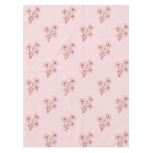 Elegantes Boho-Vintage-Rosa-Blumenmuster Frühling
