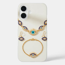 Elegantes Böse-Augen-Schmuckset-Display