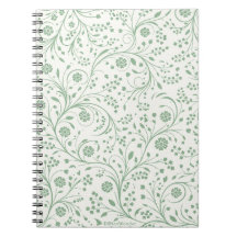 Elegantes botanisches Blumenmuster – Minimale Natu