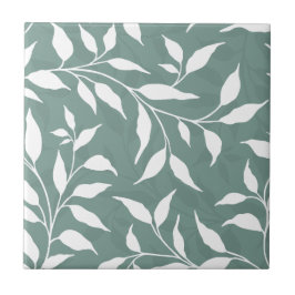 Elegantes botanisches Leaf Dance Foliage HD Aquama Fliese