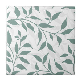 Elegantes botanisches Leaf Dance Foliage HD Aquama Fliese