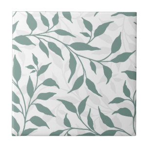 Elegantes botanisches Leaf Dance Foliage HD Aquama Fliese