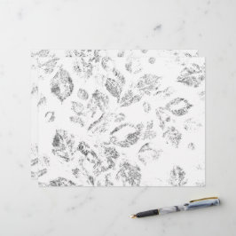 Elegantes botanisches Ordner-Set Briefbogen