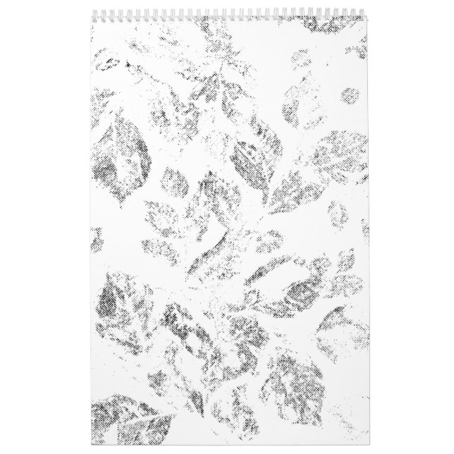 Elegantes botanisches Ordner-Set Kalender (Titelbild)