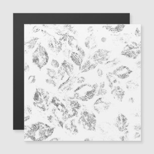 Elegantes botanisches Ordner-Set Magnetkarte