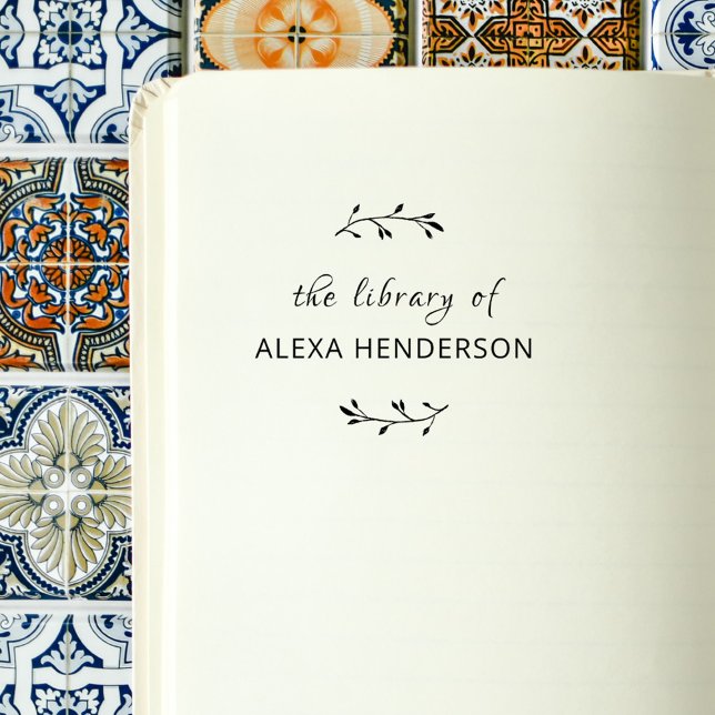 Elegantes, botanisches Skript aus der Bibliothek d Gummistempel (Von Creator hochgeladen)