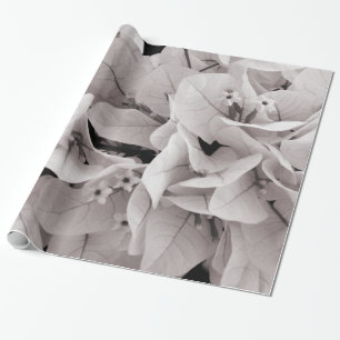 Elegantes Bougainvillea Vintages Blumenmuster Geschenkpapier