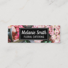 Elegantes Bouquet von Blume | Florist Catering Mini Visitenkarte