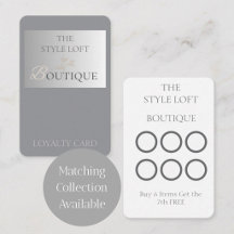 Elegantes Boutique-Shop-Geschäfts-Blatt-Logo Moder